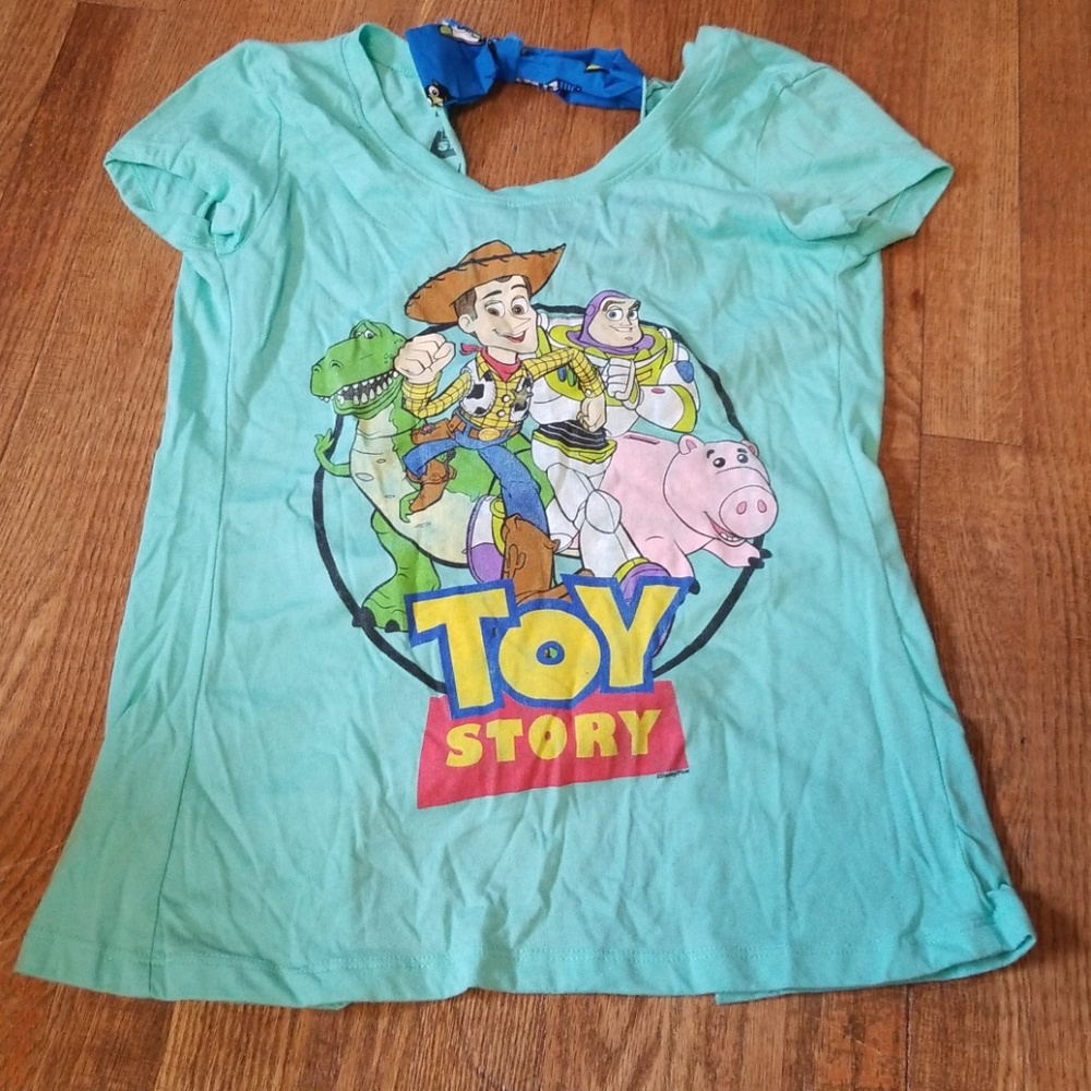 Upcycled toy story shirt
